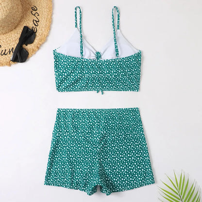 Petra | Feminine Bikini mit Blumenmuster