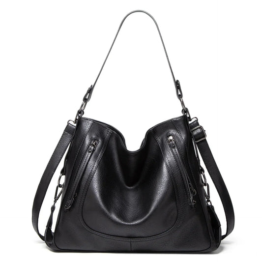 Priscilla | Klassische Handtasche aus feinstem Leder
