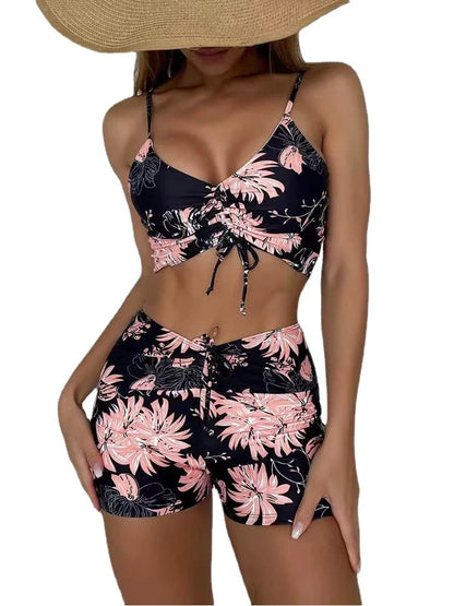 Petra | Feminine Bikini mit Blumenmuster