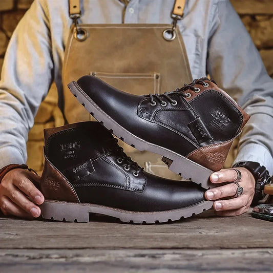 Parker | Elegante Herrenlederstiefel im britischen Stil