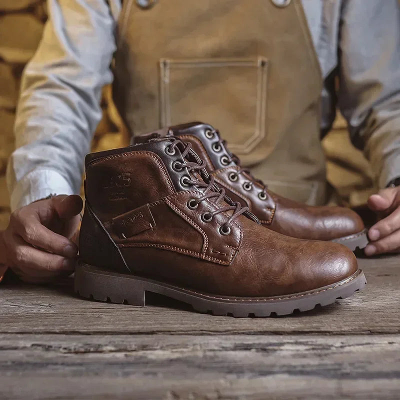 Parker | Elegante Herrenlederstiefel im britischen Stil