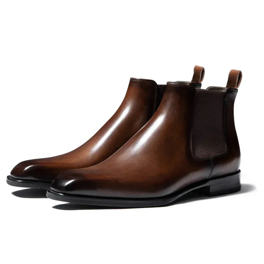 Craig | Zeitlose Leder-Chelsea-Stiefel für elegante Herren