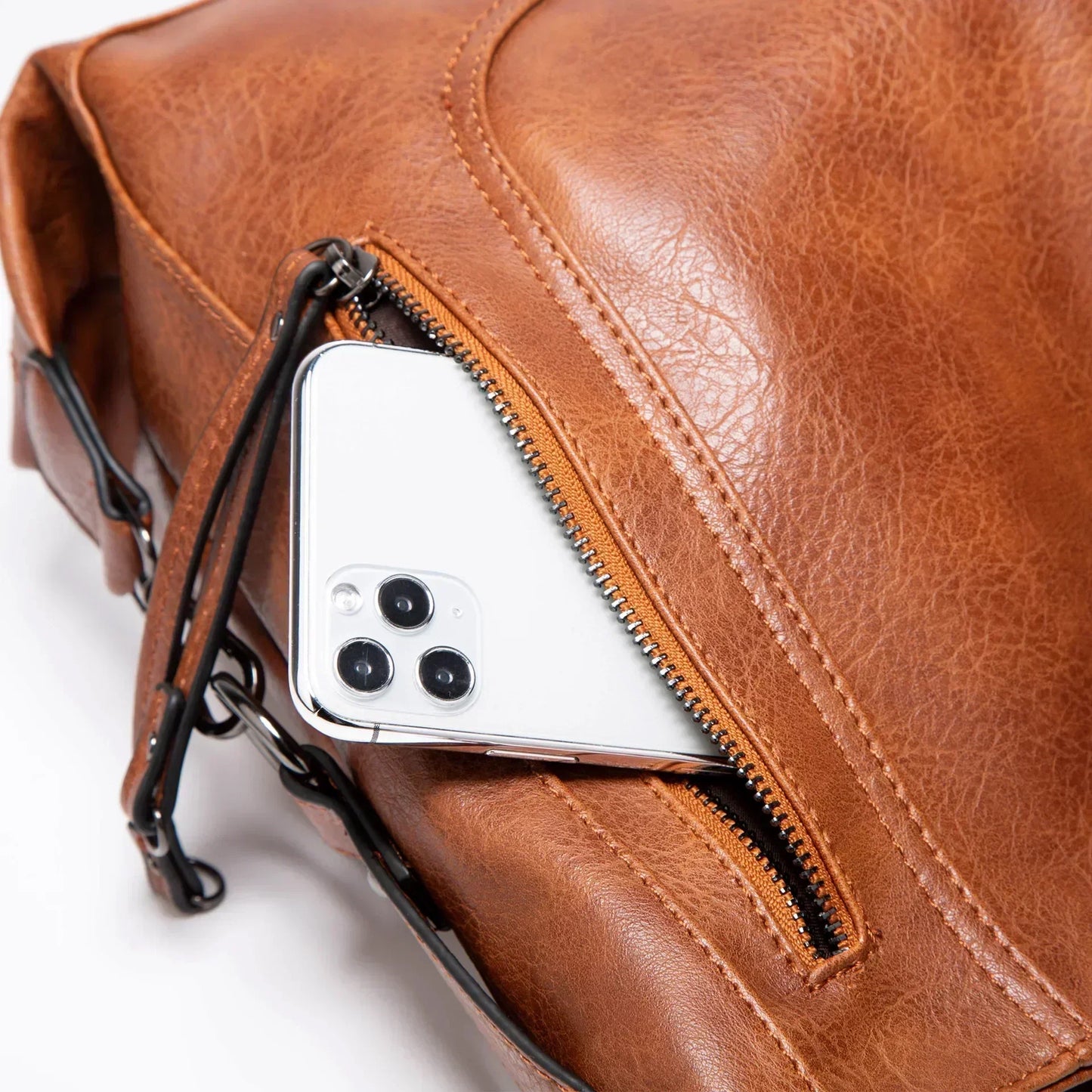 Priscilla | Klassische Handtasche aus feinstem Leder