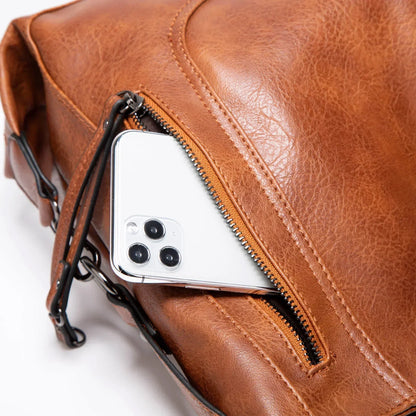 Priscilla | Klassische Handtasche aus feinstem Leder