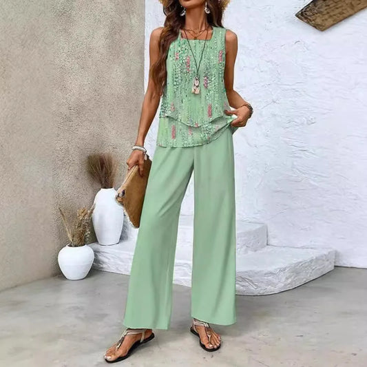 Klaudia | Luftiges Sommer-Set mit eleganter Note