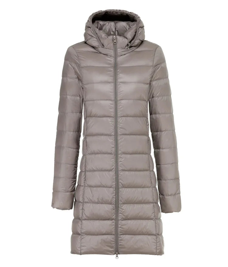 Sheila | Elegante ultraleichte lange Jacke