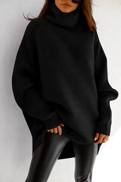 Seraina | Oversized Pullover aus grob gestricktem Material