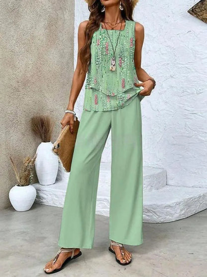 Klaudia | Luftiges Sommer-Set mit eleganter Note
