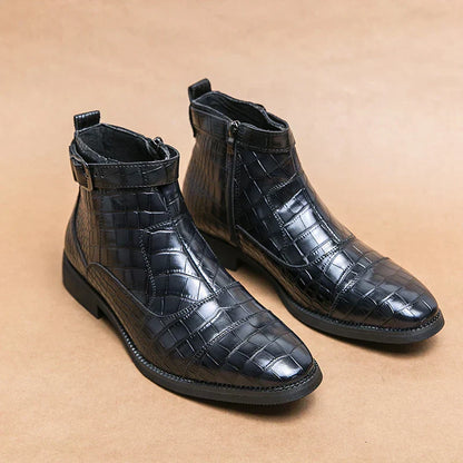 Baron | Edle Schnallenstiefel aus feinstem Leder