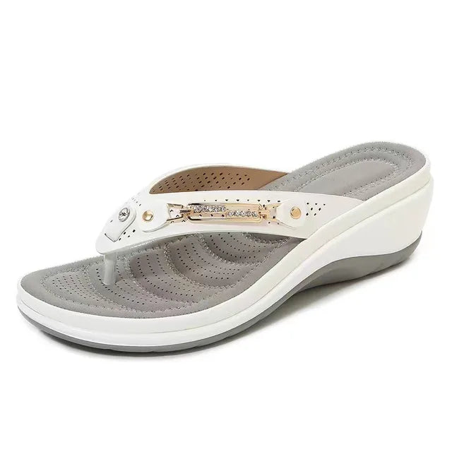 Babette | Bequeme orthopädische Sommerschuhe mit weichem Fußbett