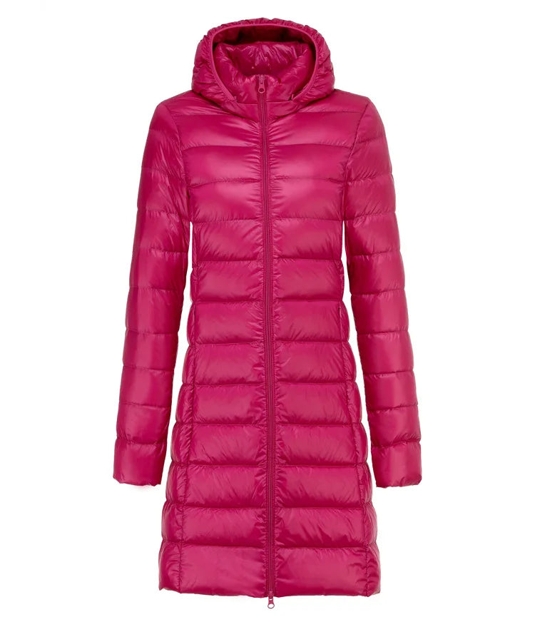 Sheila | Elegante ultraleichte lange Jacke