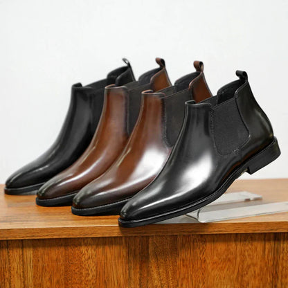 Craig | Zeitlose Leder-Chelsea-Stiefel für elegante Herren