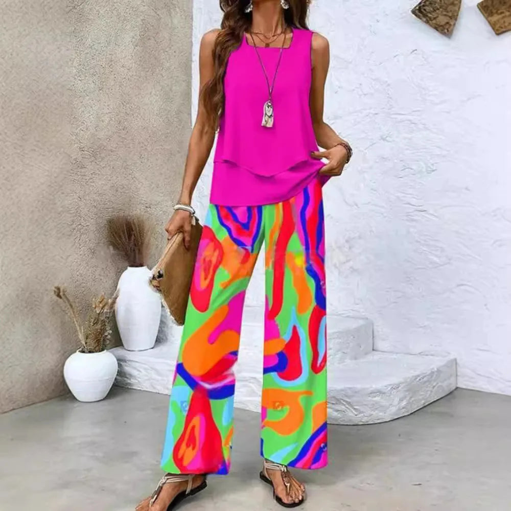 Klaudia | Luftiges Sommer-Set mit eleganter Note