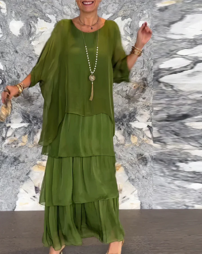 Solea | Elegantes, langes Kleid für einen fließenden Look