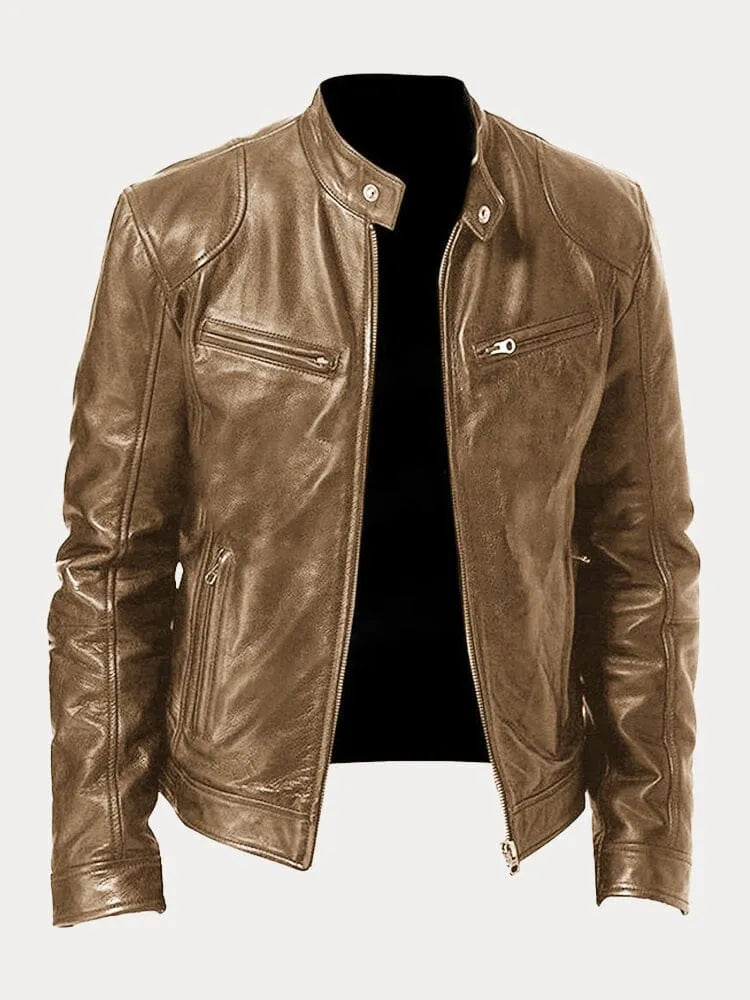 Rino | Stylish Casual Leather Jacket