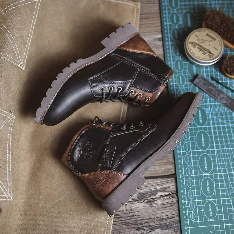Parker | Elegante Herrenlederstiefel im britischen Stil