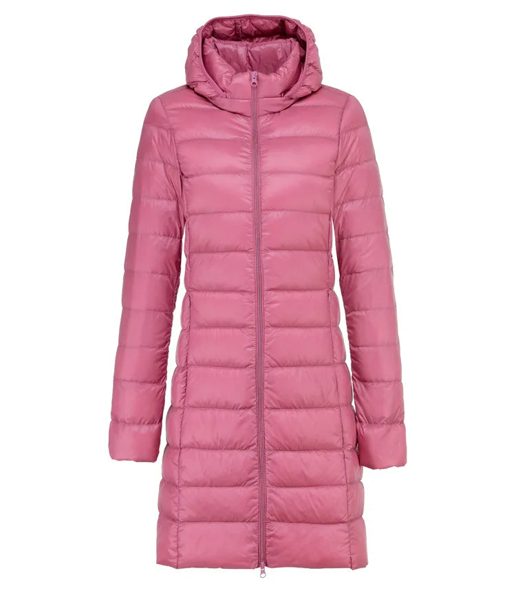 Sheila | Elegante ultraleichte lange Jacke
