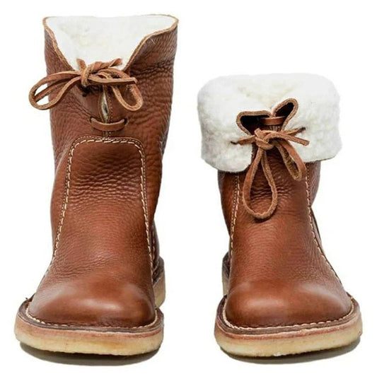 Sofia | Wasserdichte Stiefel mit warmem Wollfutter