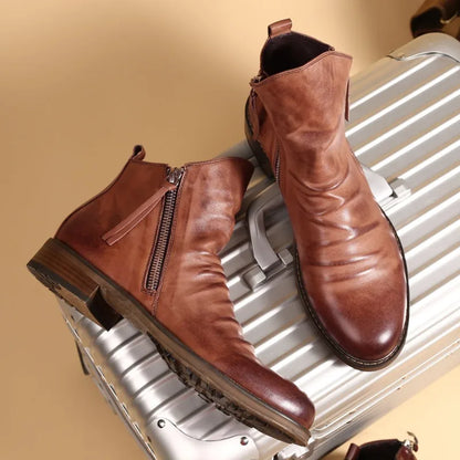 Owens | Elegante Herren-Chelsea-Stiefel aus Leder