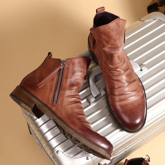 Owens | Elegante Herren-Chelsea-Stiefel aus Leder