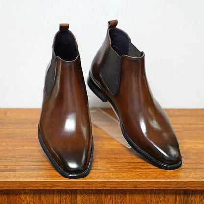 Craig | Zeitlose Leder-Chelsea-Stiefel für elegante Herren