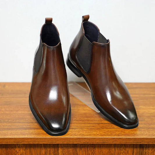 Craig | Zeitlose Leder-Chelsea-Stiefel für elegante Herren