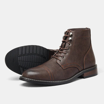 Keith | Klassische Derby-Lederstiefel