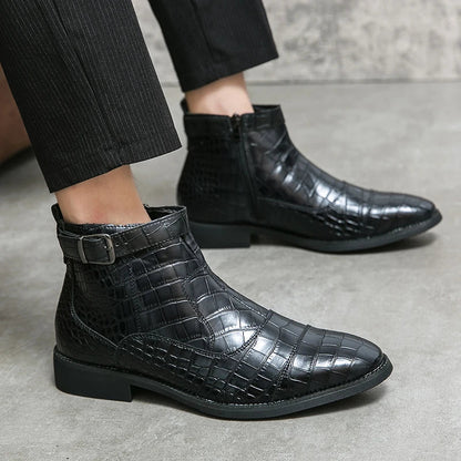 Baron | Edle Schnallenstiefel aus feinstem Leder