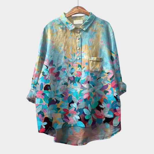 Helene | Leichte Bluse mit floralem Design