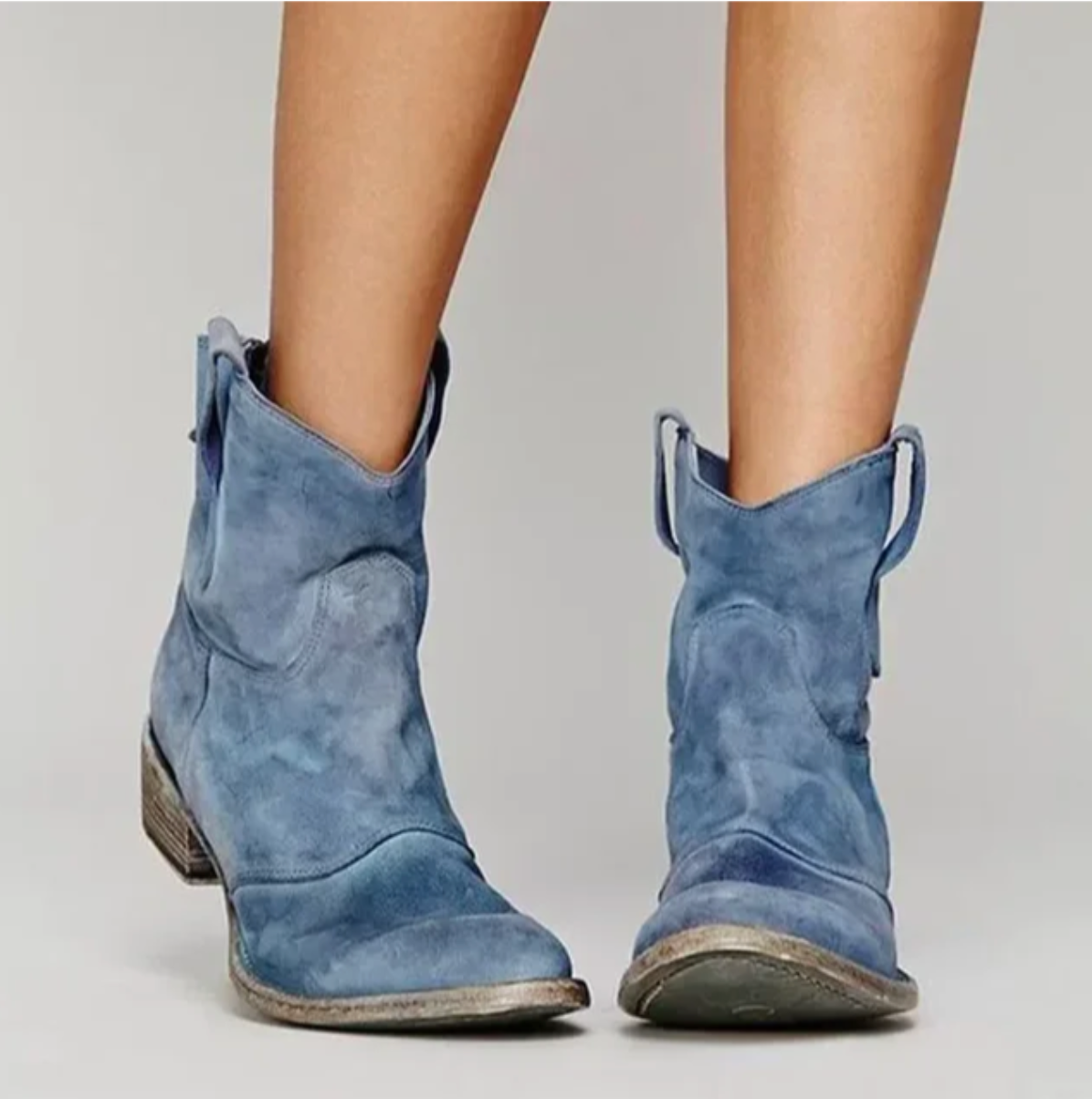 Roselle | Elegante Wildleder-Westernstiefel für einen modischen Auftritt