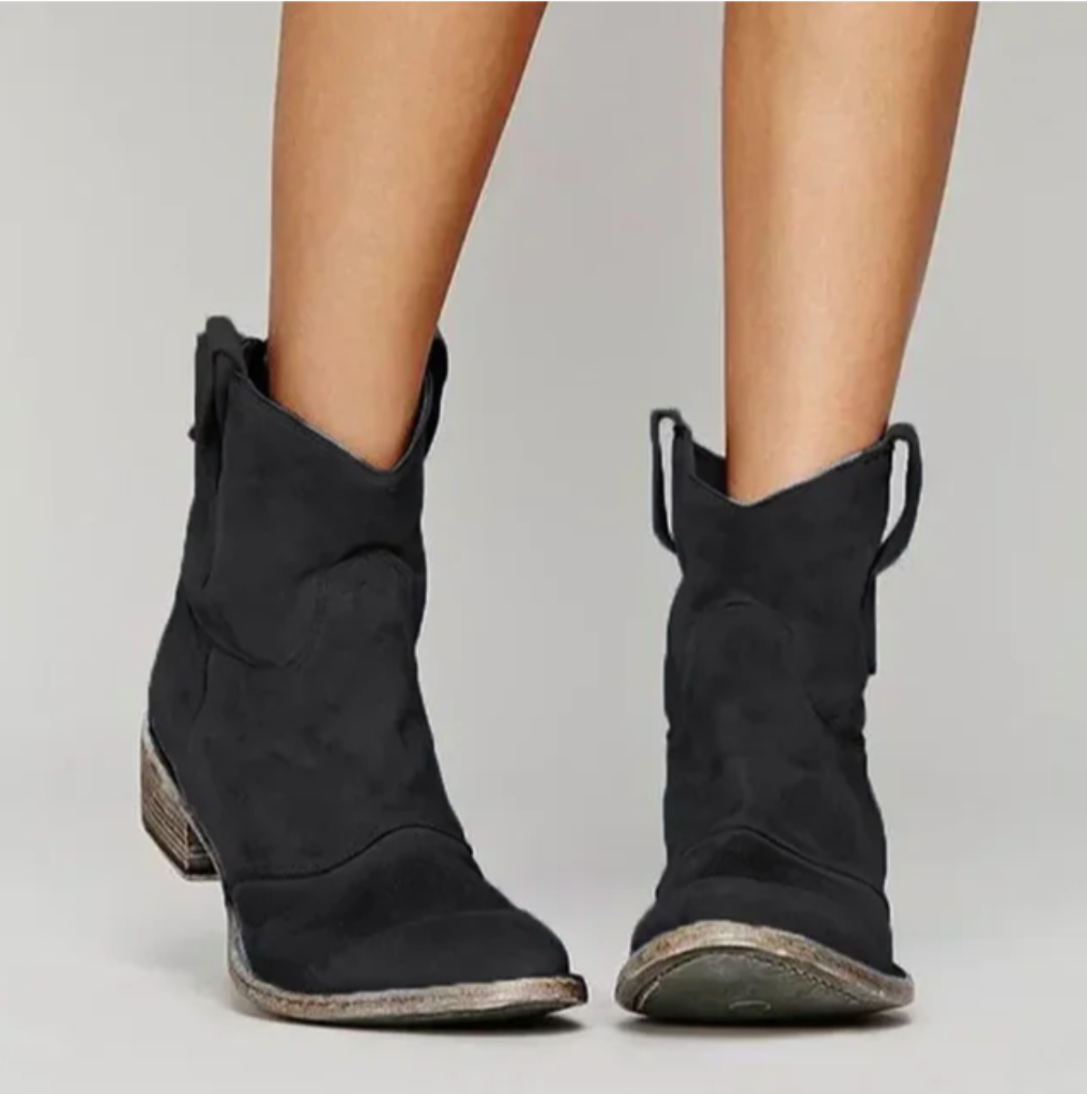 Roselle | Elegante Wildleder-Westernstiefel für einen modischen Auftritt