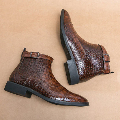 Baron | Edle Schnallenstiefel aus feinstem Leder