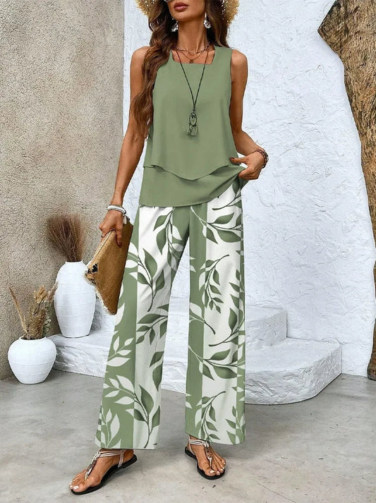 Klaudia | Luftiges Sommer-Set mit eleganter Note