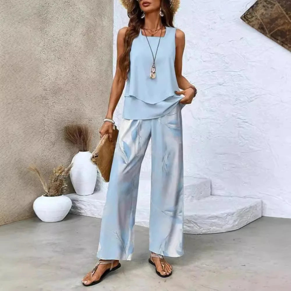 Klaudia | Luftiges Sommer-Set mit eleganter Note