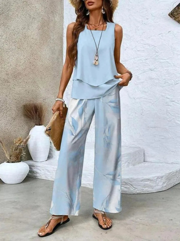 Klaudia | Luftiges Sommer-Set mit eleganter Note