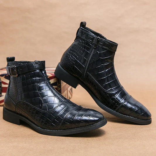 Baron | Edle Schnallenstiefel aus feinstem Leder