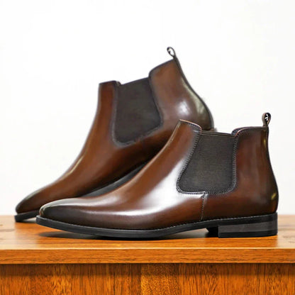 Craig | Zeitlose Leder-Chelsea-Stiefel für elegante Herren