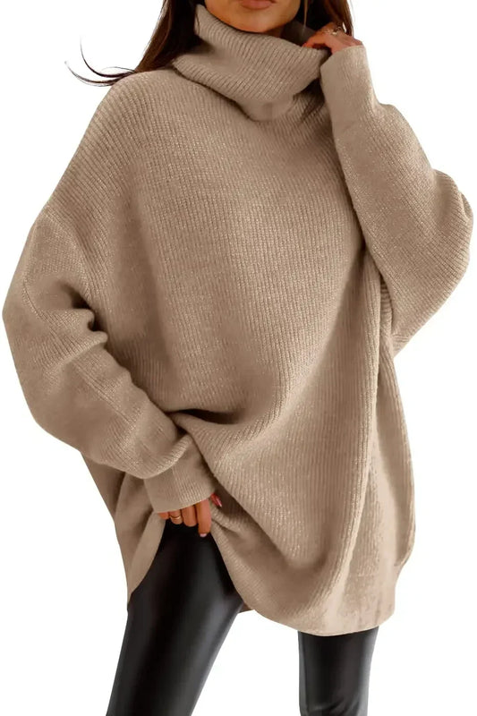 Seraina | Oversized Pullover aus grob gestricktem Material