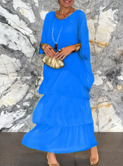 Solea | Elegantes, langes Kleid für einen fließenden Look