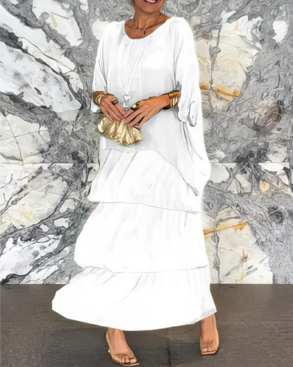 Solea | Elegantes, langes Kleid für einen fließenden Look