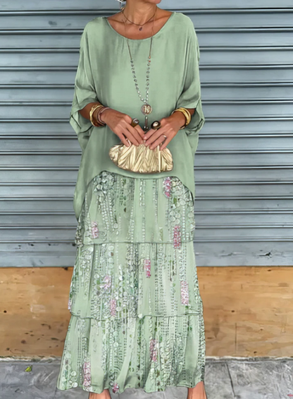Solea | Elegantes, langes Kleid für einen fließenden Look