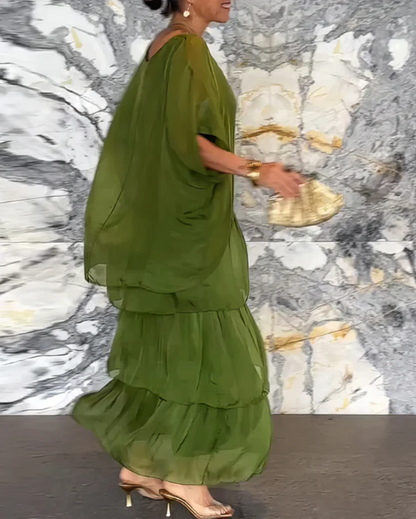 Solea | Elegantes, langes Kleid für einen fließenden Look