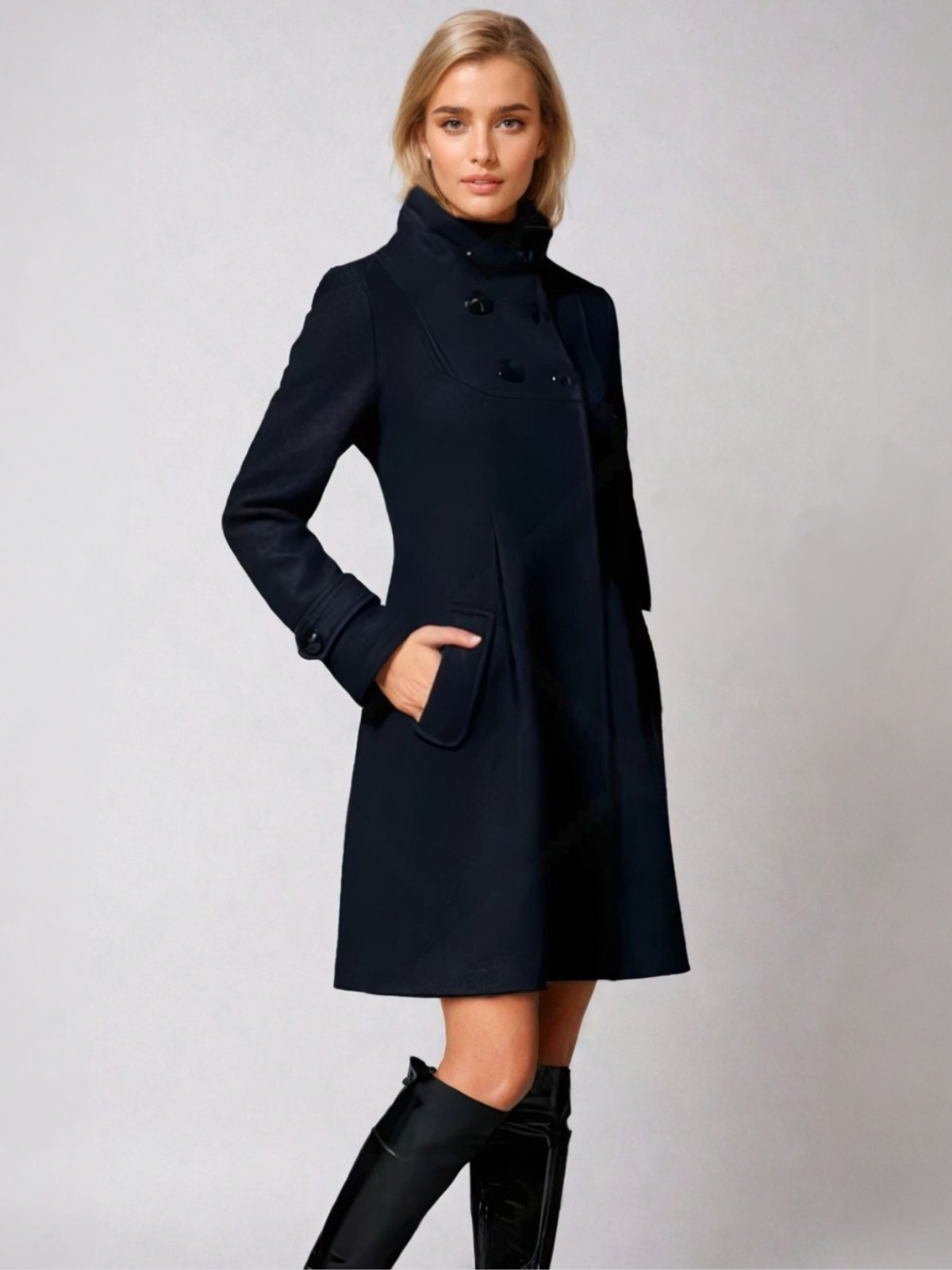 Ingrid | Jacke mit praktischen Seitentaschen