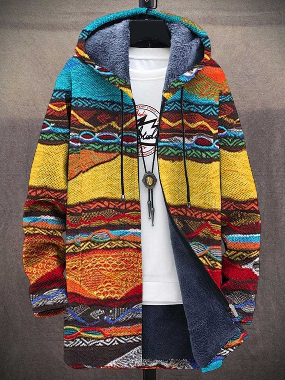 Cara | Künstlerisch Bedruckte Jacke