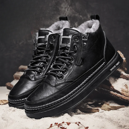 Bryson | Gemütliche Lederstiefel für kalte Tage