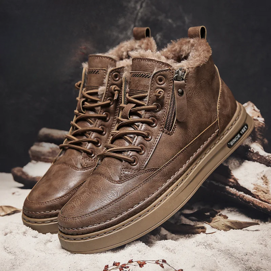 Bryson | Gemütliche Lederstiefel für kalte Tage