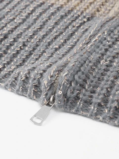 Angelina | Eleganter Strickpullover mit schimmerndem Glitzer