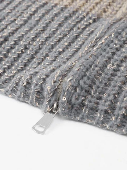 Angelina | Eleganter Strickpullover mit schimmerndem Glitzer