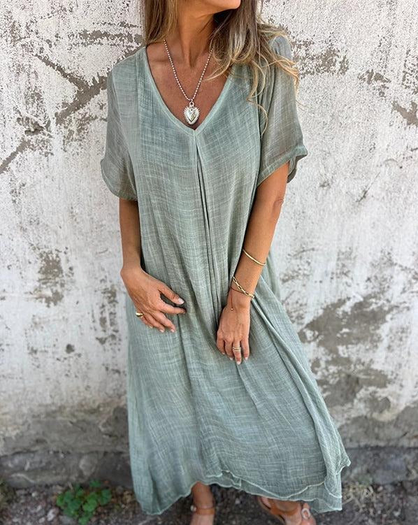 Friederike | Bohemian Summer Dress with Feminine Silhouette