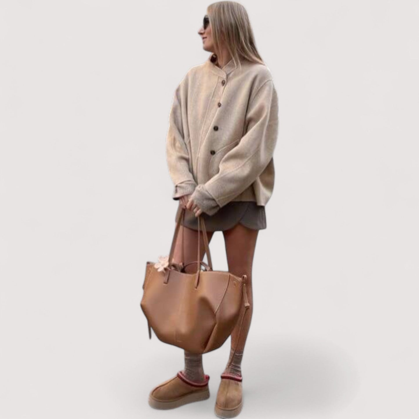Mila™ | Seitlich geraffte Tasche